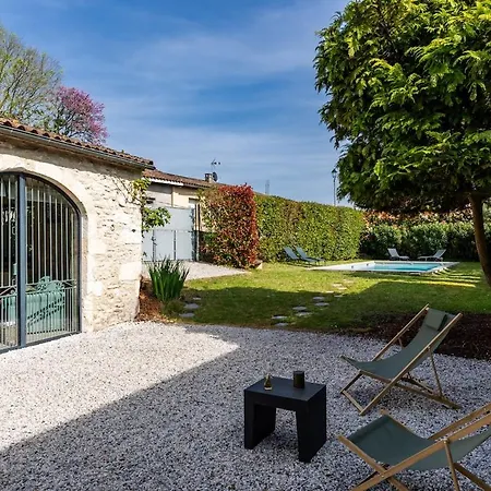 ヴィラ Maison De Charme Avec Piscine Au Coeur De 8 Voyageurs Duras