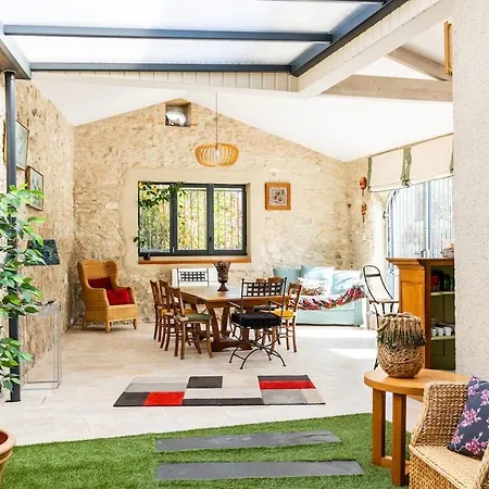 Maison De Charme Avec Piscine Au Coeur De 8 Voyageurs ヴィラ *