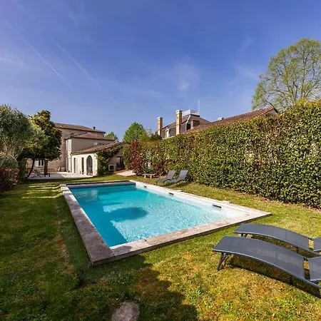 Maison De Charme Avec Piscine Au Coeur De 8 Voyageurs * Duras