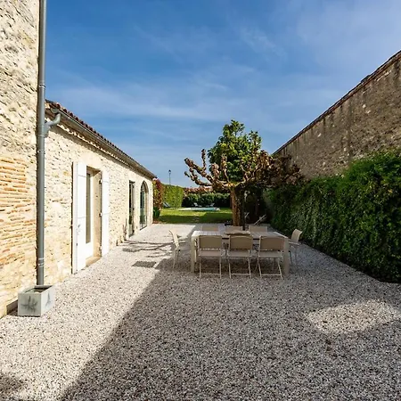 Maison De Charme Avec Piscine Au Coeur De 8 Voyageurs * Duras